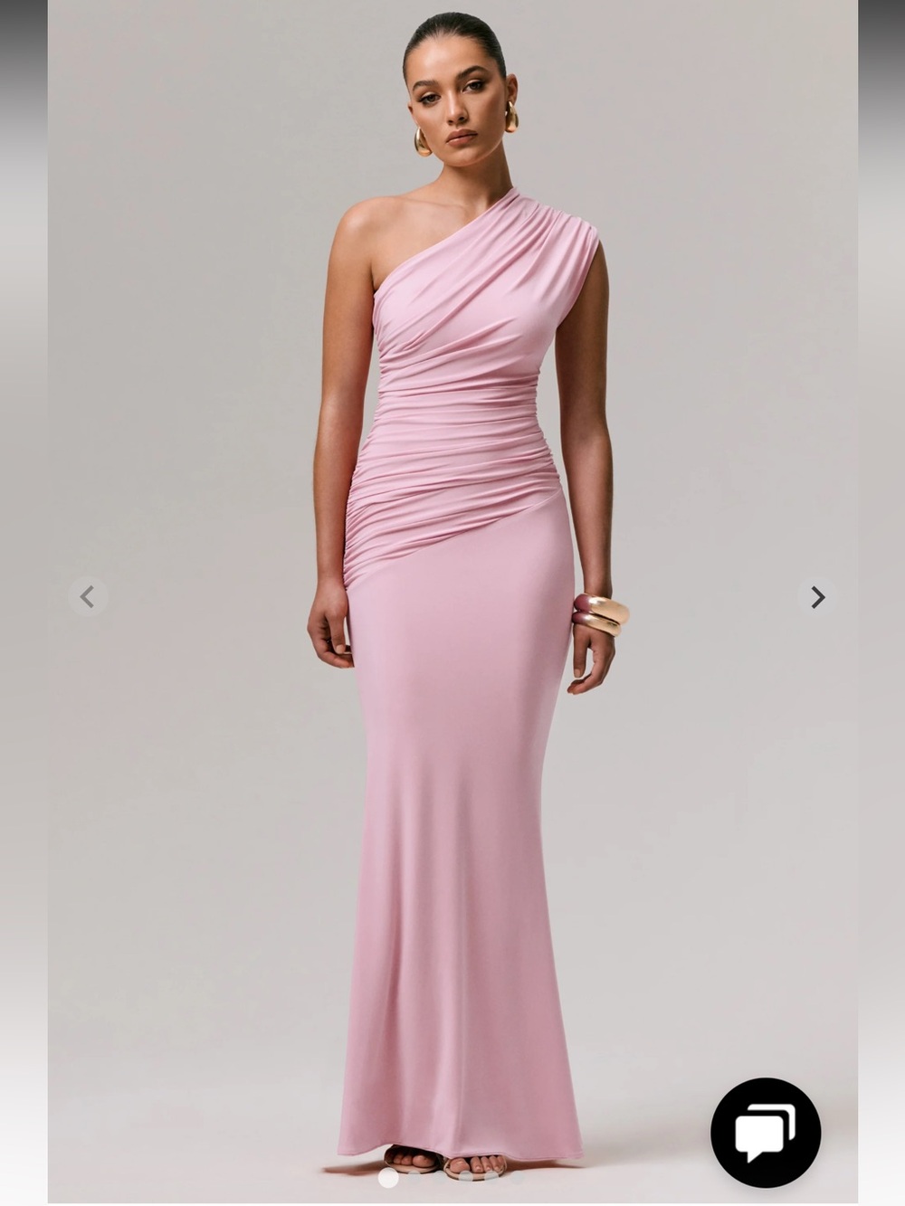 Club L London Pink Mardi Gown